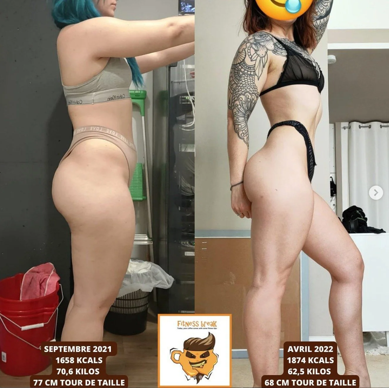 Transformation cliente, avant / après